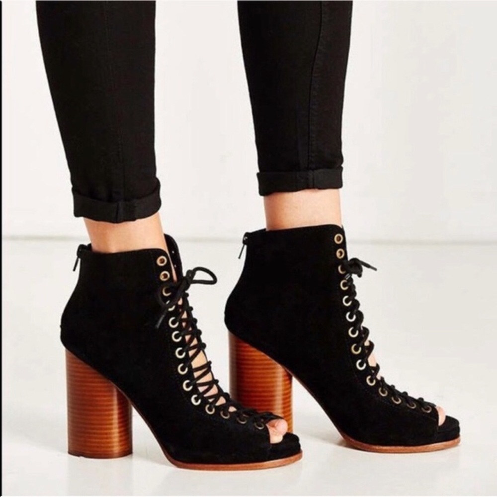 Jeffrey Campbell Lace Up Booties